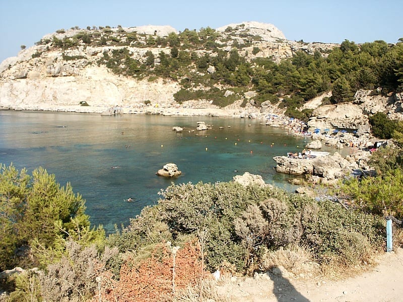 Island of Krk coastline and historic towns